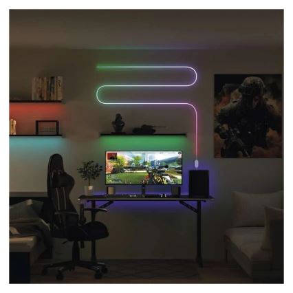 RGBIC LED Stmívatelný pásek GoSmart LED/33W/230V 5 m Wi-Fi Tuya