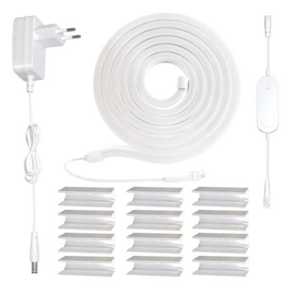 RGBIC LED Stmívatelný pásek GoSmart LED/33W/230V 5 m Wi-Fi Tuya