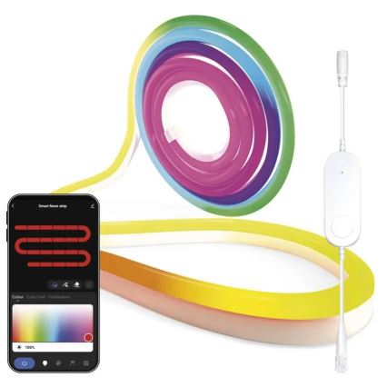 RGBIC LED Stmívatelný pásek GoSmart LED/33W/230V 5 m Wi-Fi Tuya