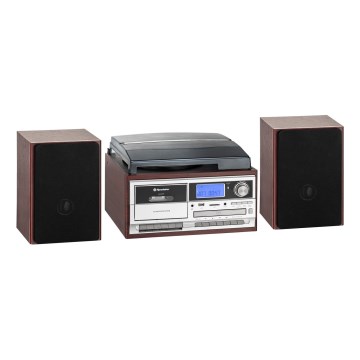 Roadstar HIF-8892 EBT - Hi-Fi systém s gramofonem, CD a kazetou 64W/230V + dálkové ovládání