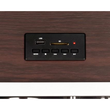 Roadstar HRA-1345NUS/WD - Rádio s FM 16W/230V