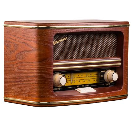 Roadstar HRA-1500/N - Rádio FM/MW 24W/230V/6xLR14