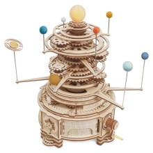 RoboTime - 3D dřevěné mechanické puzzle Planetárium