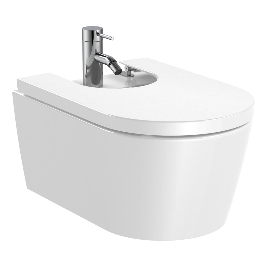 Roca A357525000 - Závěsný bidet INSPIRA keramika/bílá