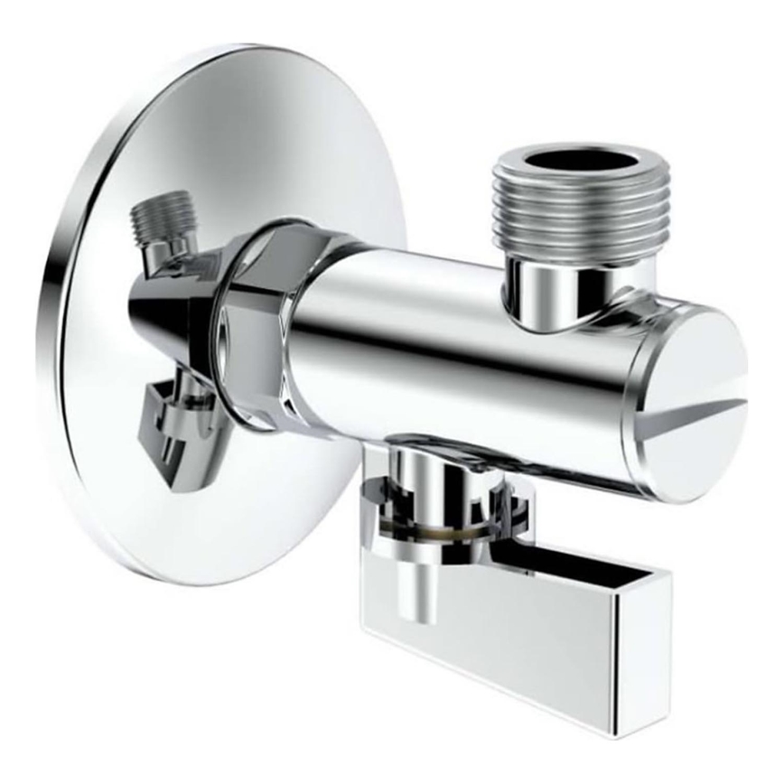 Roca A525168200 - Rohový ventil AQUA lesklý chrom