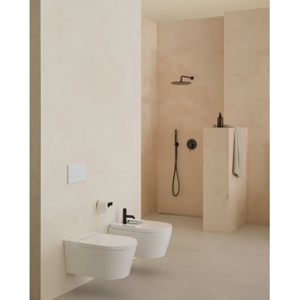 Roca A80652200B - Bidetové prkénko SoftClose INSPIRA supralit/bílá