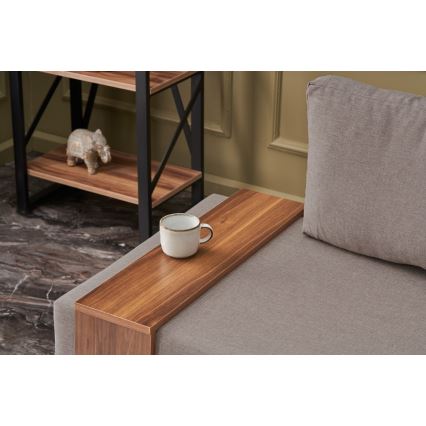 Rohové křeslo TULA béžová pravá