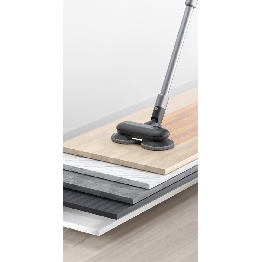 ROIDMI RI-X30VX - Tyčový vysavač 2v1 s LED displejem a příslušenstvím 435W/2500mAh matný chrom