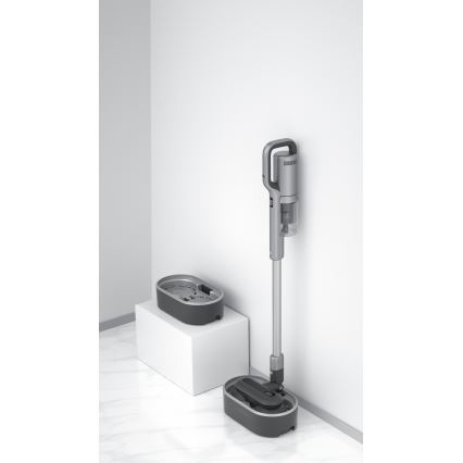 ROIDMI RI-X30VX - Tyčový vysavač 2v1 s LED displejem a příslušenstvím 435W/2500mAh matný chrom