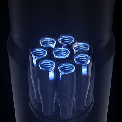 ROIDMI RI-X30VX - Tyčový vysavač 2v1 s LED displejem a příslušenstvím 435W/2500mAh matný chrom