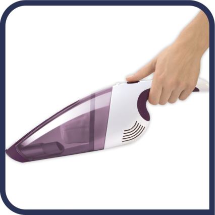Rowenta - Dobíjecí ruční vysavač EXTENSO 3,6V vínová