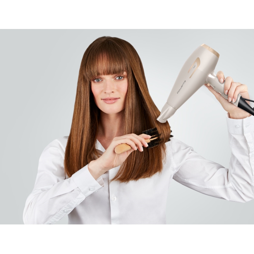 Rowenta - Fén PRO POWER 2200W/230V krémová