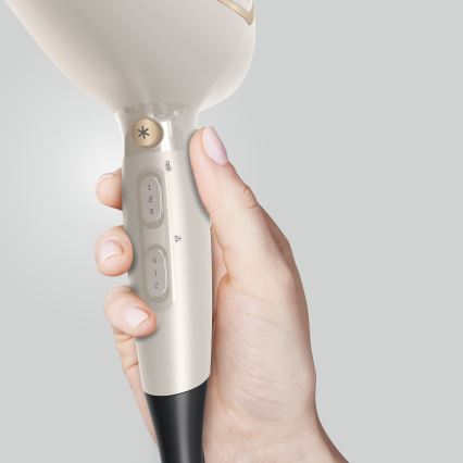 Rowenta - Fén PRO POWER 2200W/230V krémová