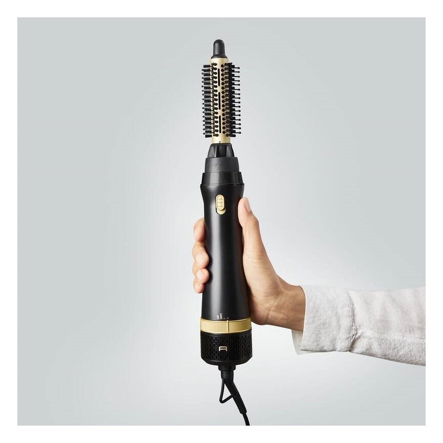 Rowenta - Horkovzdušný kartáč EXPRESS STYLE 800W/230V černá/zlatá