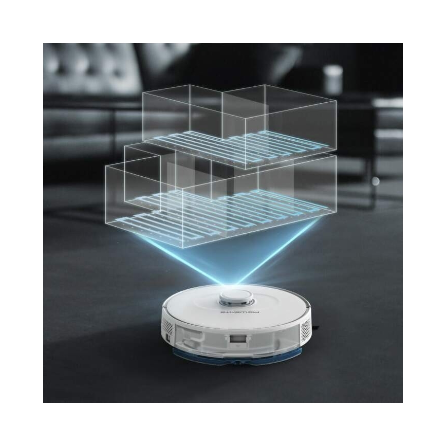 Rowenta - Robotický vysavač  X-PLORER S75S ANIMAL & ALLERGY 4V1 bílá