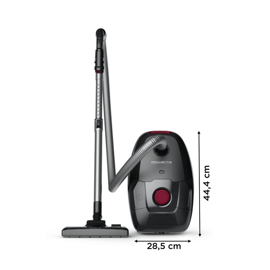 Rowenta - Sáčkový vysavač GREEN FORCE MAX ECO TOTAL CLASSIC 900W/230V černá