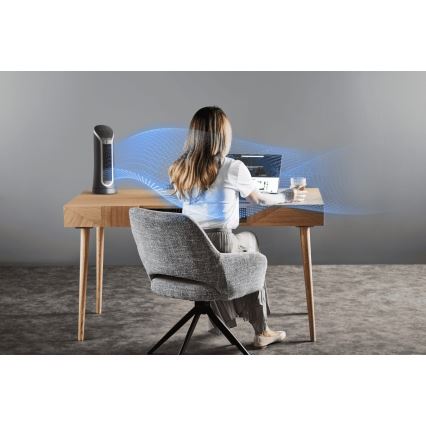 Rowenta - Sloupový ventilátor EOLE COMPACT 30W/230V černá