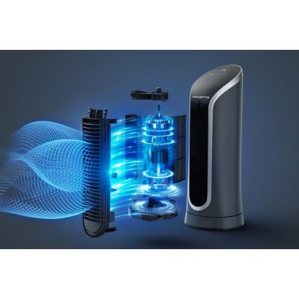 Rowenta - Sloupový ventilátor EOLE COMPACT 30W/230V černá