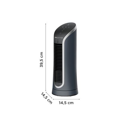 Rowenta - Sloupový ventilátor EOLE COMPACT 30W/230V černá