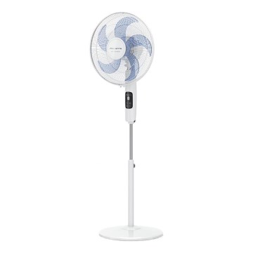 Rowenta - Stojanový ventilátor TURBO SILENCE 55W/230V 147 cm bílá + dálkové ovládání