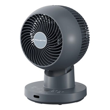 Rowenta - Stolní ventilátor TURBO SWIFT COMPACT 230V modrá+ dálkové ovládání