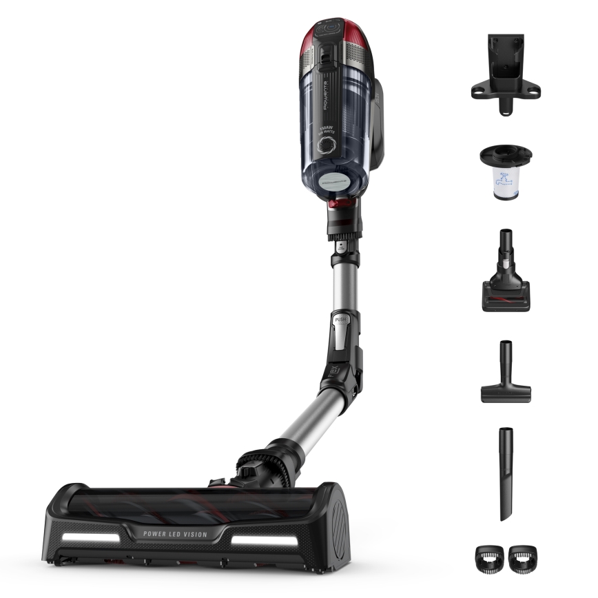 Rowenta - Tyčový vysavač 2v1 X-FORCE FLEX ANIMAL CARE 320W/25,2V černá 2000 mAh