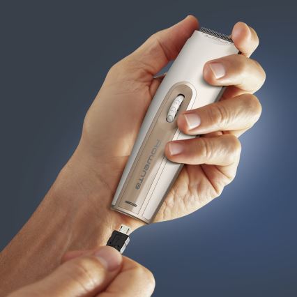 Rowenta - Zastřihovač NOMAD krémová 600 mAh