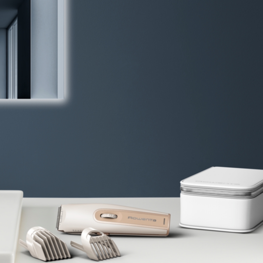Rowenta - Zastřihovač NOMAD krémová 600 mAh