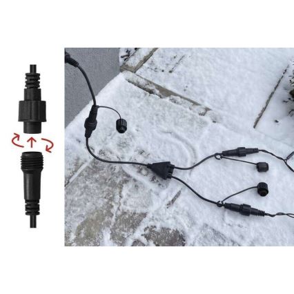 Rozbočovač pro vánoční spojovací osvětlení IP44 0,4 m