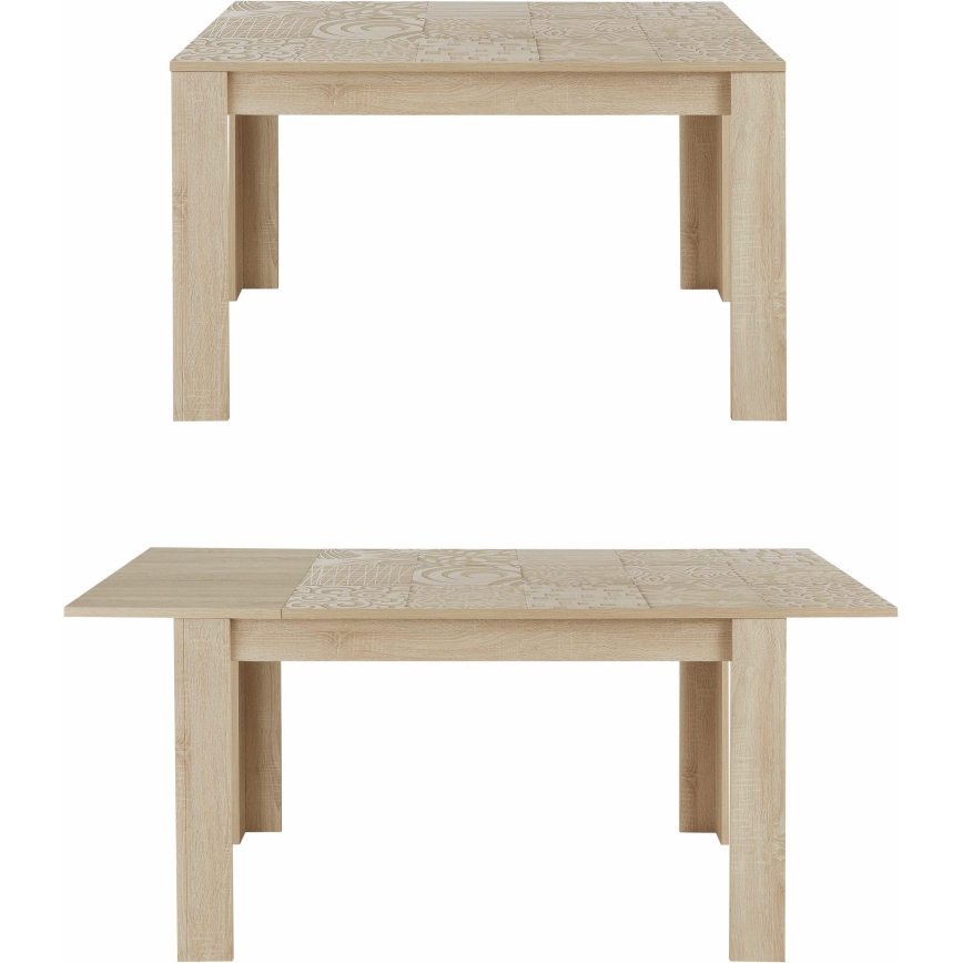 Rozkládací jídelní stůl ARIA dub sonoma