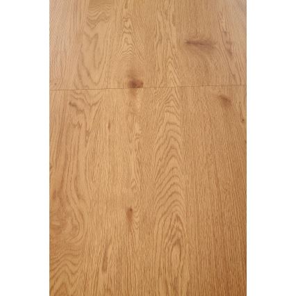 Rozkládací jídelní stůl BALNOR 120/160x80 cm dub/černá