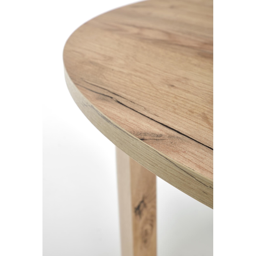 Rozkládací jídelní stůl CALMIO 102/142x102 cm dub craft