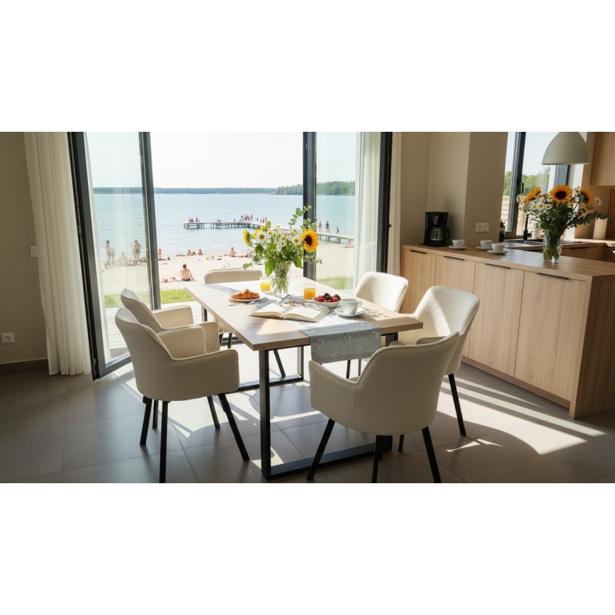 Rozkládací jídelní stůl COLIN 150/190x80 cm dub sonoma