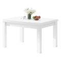 Rozkládací jídelní stůl pro 12 osob RALF 120/270x90 cm bílá