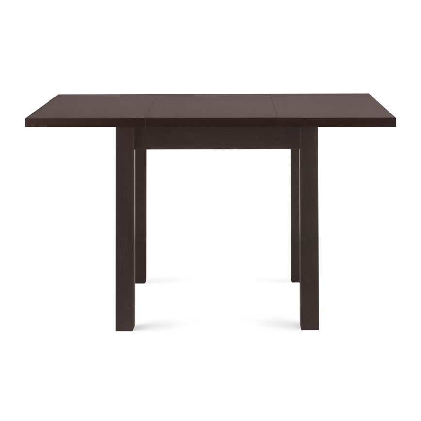 Rozkládací jídelní stůl SALUTO 76x110 cm buk/wenge