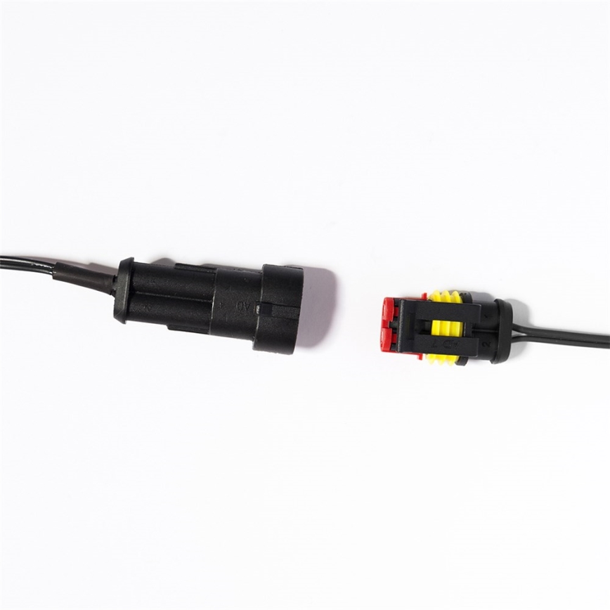 Rozšiřovací LED venkovní girlanda CONE FILAMENT 20xE10 14m barevná/teplá bílá IP44, Vyrobeno v EU