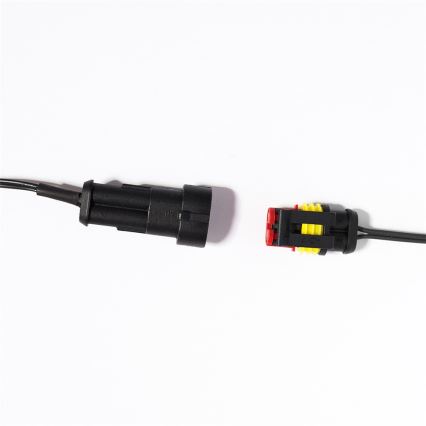 Rozšiřovací LED venkovní vánoční řetěz CONE FILAMENT 20xE10 14m čirá/teplá bílá IP44, Vyrobeno v ČR