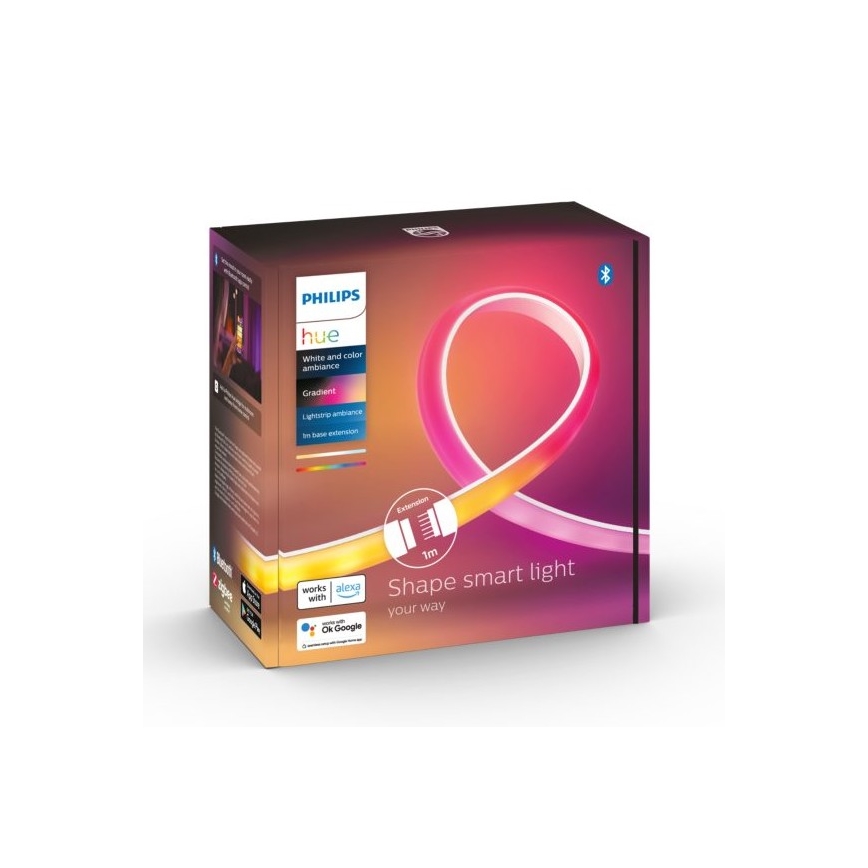 Rozšiřovací sada LED stmívatelného pásku Philips Hue White And Color Ambiance 1m LED/12,3W/230V