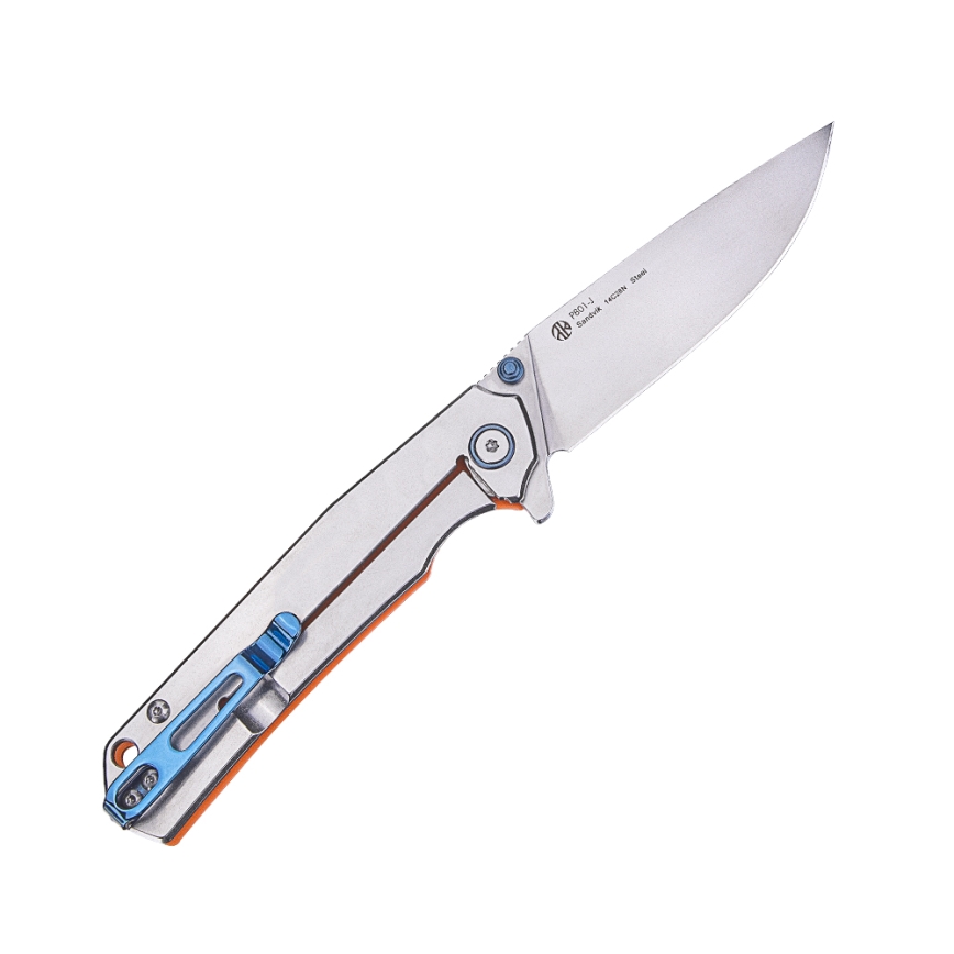 Ruike RUP801SF - Zavírací kapesní nůž 20 cm stříbrná
