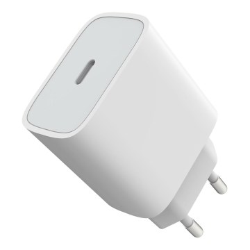 Rychlonabíjecí adaptér Power Delivery 20W USB-C bílá