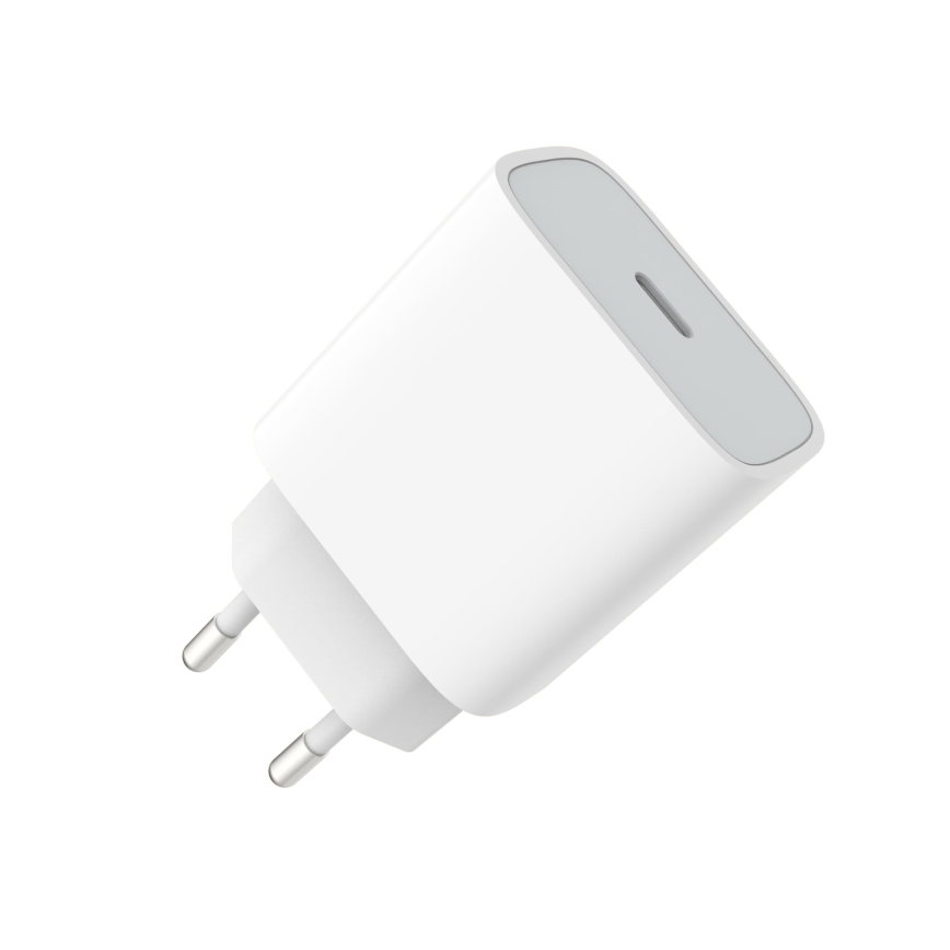 Rychlonabíjecí adaptér Power Delivery 20W USB-C bílá