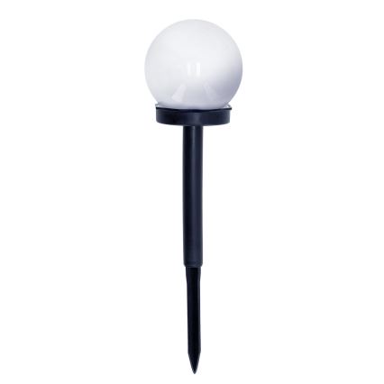 SADA 10x LED Solární lampa LED/0,12W/1,2V 6500K IP44 černá/bílá