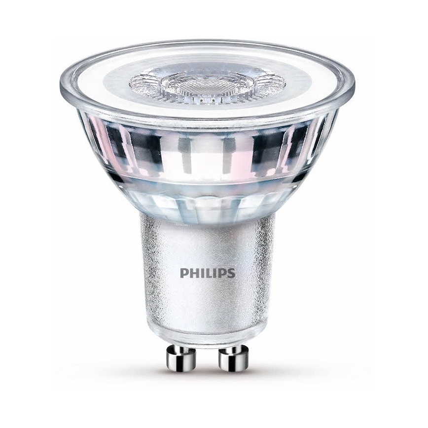 SADA 10x LED Žárovka Philips GU10/4,6W/230V 2700K