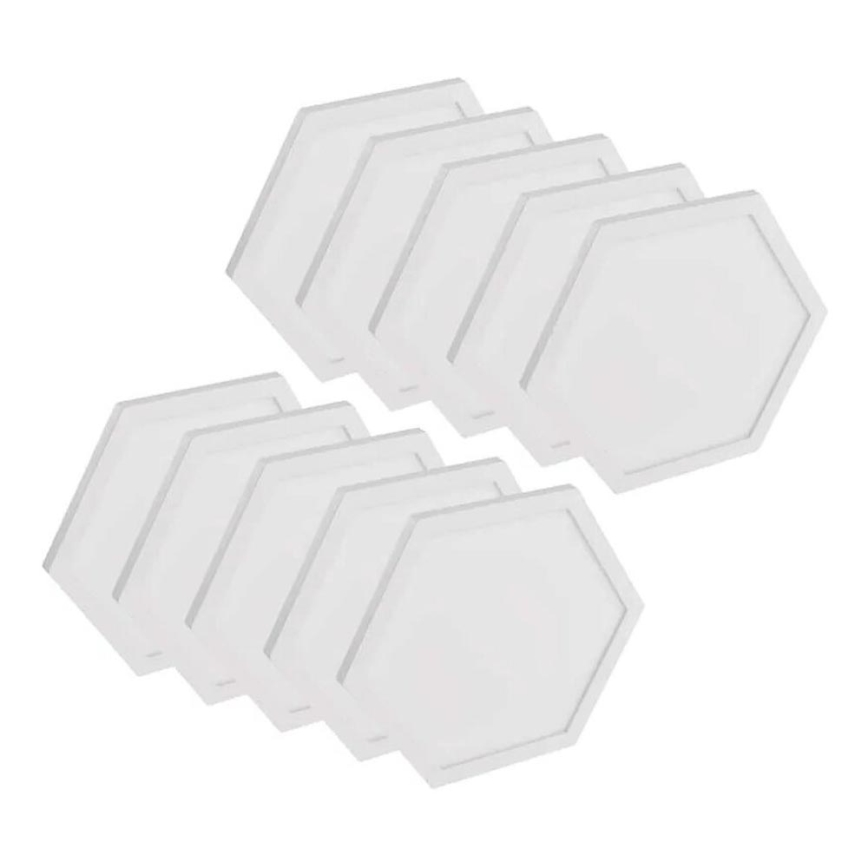 SADA 10x RGBIC Stmívatelný panel LED/1,9W/230V Wi-Fi Tuya