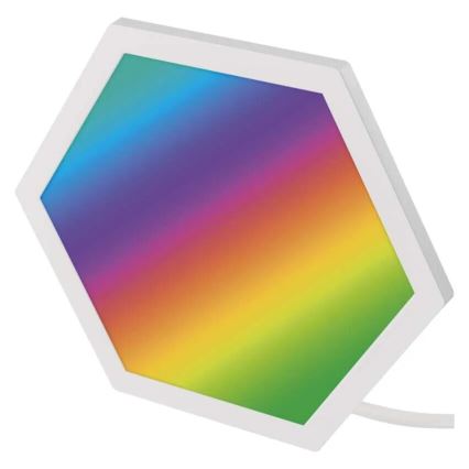 SADA 10x RGBIC Stmívatelný panel LED/1,9W/230V Wi-Fi Tuya