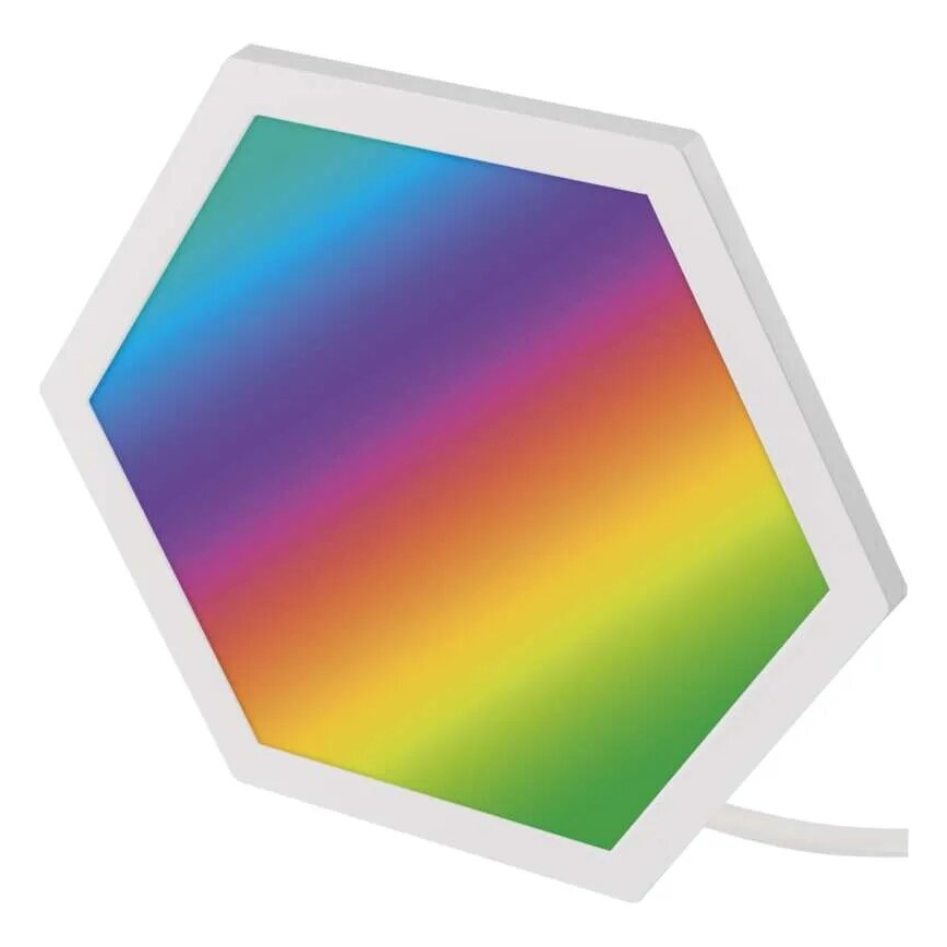 SADA 10x RGBIC Stmívatelný panel LED/1,9W/230V Wi-Fi Tuya