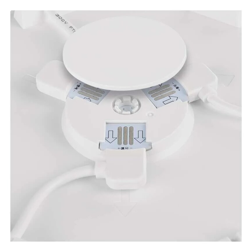 SADA 10x RGBIC Stmívatelný panel LED/1,9W/230V Wi-Fi Tuya