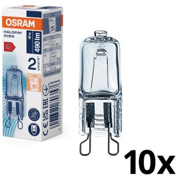 SADA 10x Žárovka do trouby HALOPIN G9/40W/230V 2700K - Osram