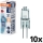 SADA 10x Žárovka do trouby HALOSTAR G4/20W/12V 2700K - Osram