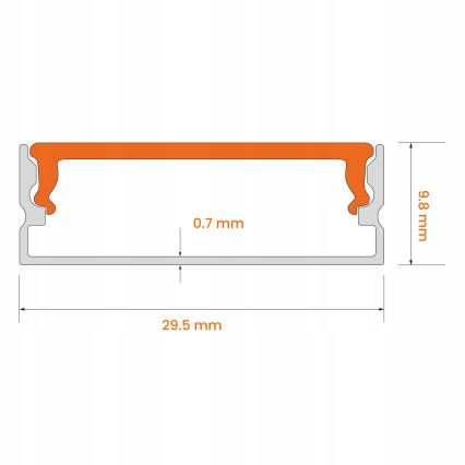 SADA 1x LED RGBW Stmívatelný pásek DIGITAL LED/16,5W/230V 5 m + 5x vestavný profil 1 m stříbrná/bílá + dálkové ovládání